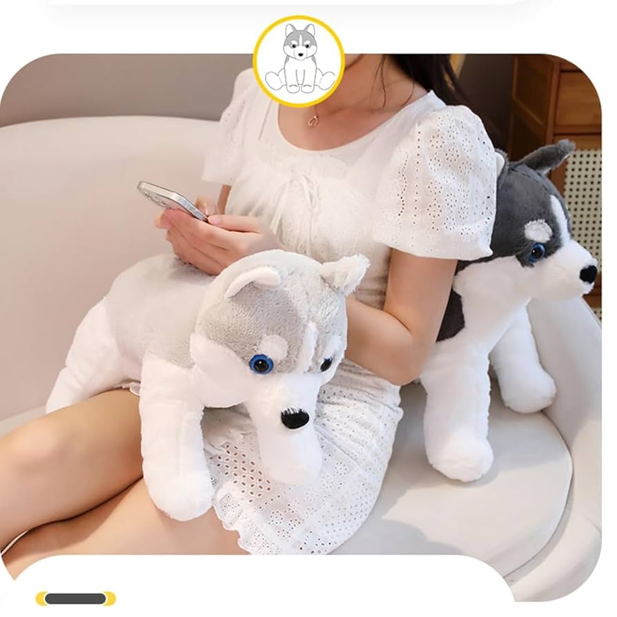 シベリアンハスキー　特大ぬいぐるみ 特大 シベリアンハスキー ぬいぐるみ